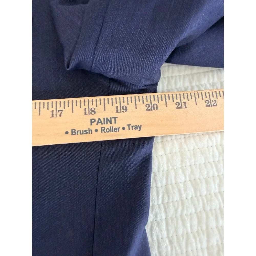 Suitsupply Navy Blue Vitale Barberis Canonico Super 110s Wool Blazer 38R DB113NI